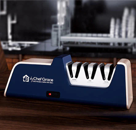Electric Knife Sharpener (Blue)